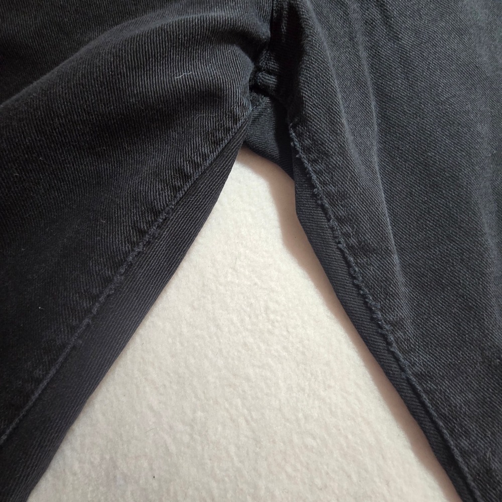 Lauren Jeans Co Ralph Black Pants Denim Going‎ Out Straight Womens Sz 18W 38x27 - Picture 3 of 14